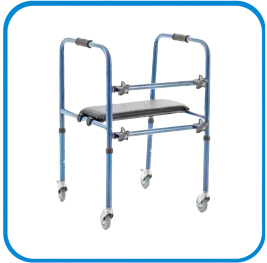 Deambulatore Smontabile Con Sedile Rp748 - L&G Sport e Benessere