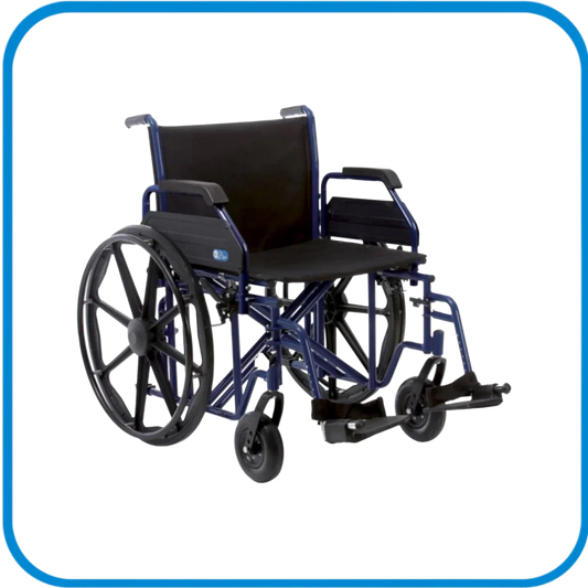 Carrozzina Bariatrica Autospinta Pieghevole Plus – Cp300 - L&G Sport e Benessere