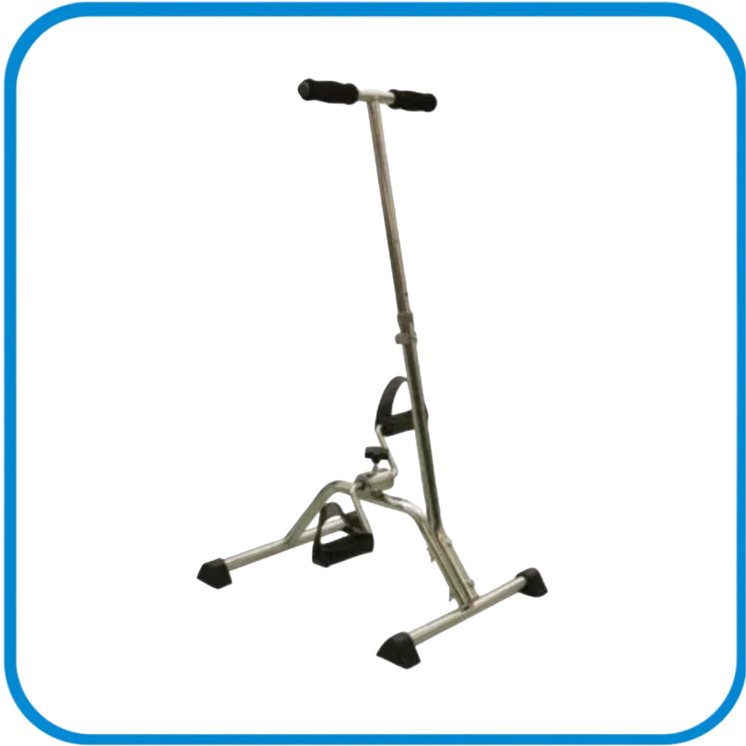 Pedaliera In Acciaio Cromato Con Impugnature - L&G Sport e Benessere