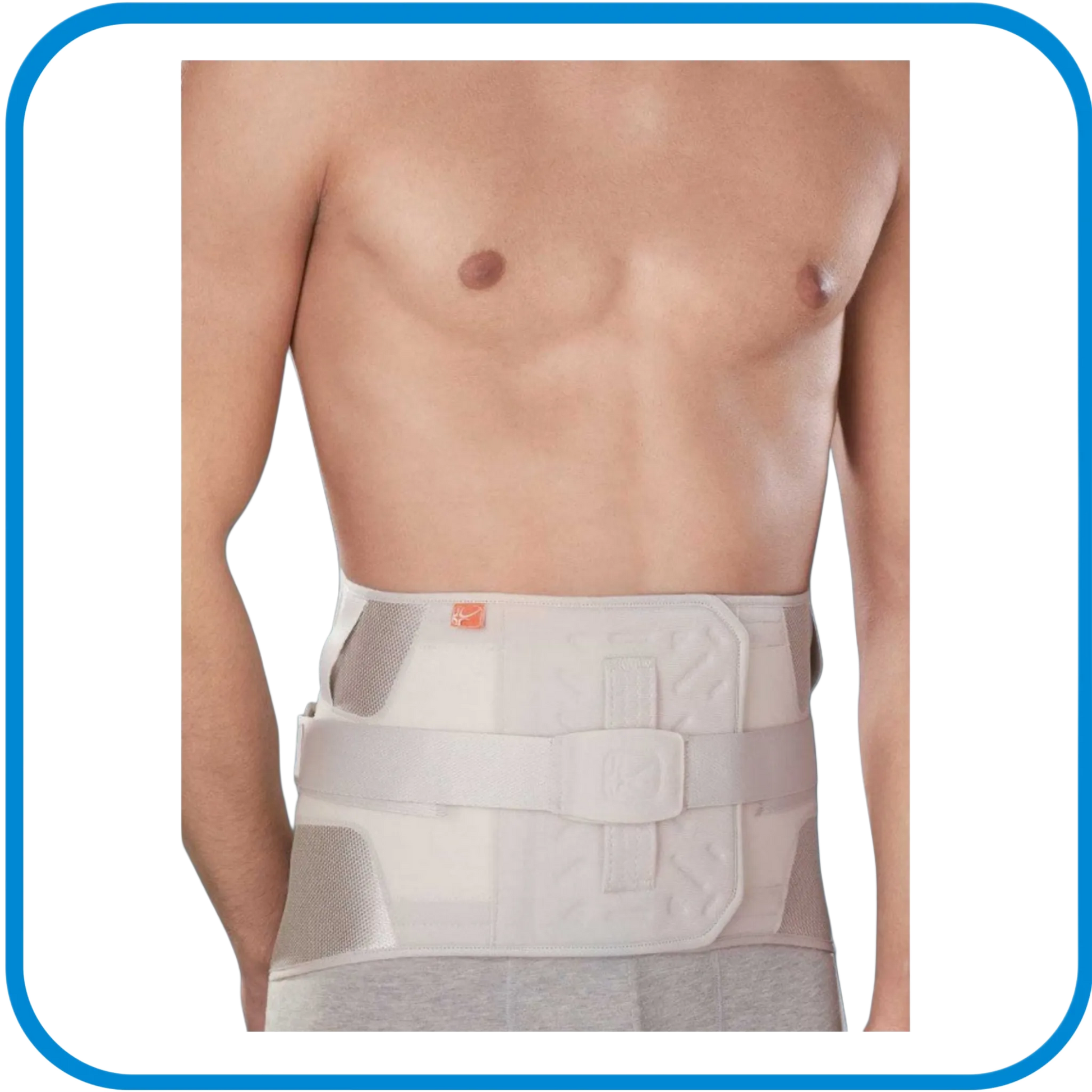 Busto Ortopedico Alto In Tessuto Rigido Con Tiranti A Trazione Facilitata - Lumbopull 72 - L&G Sport e Benessere