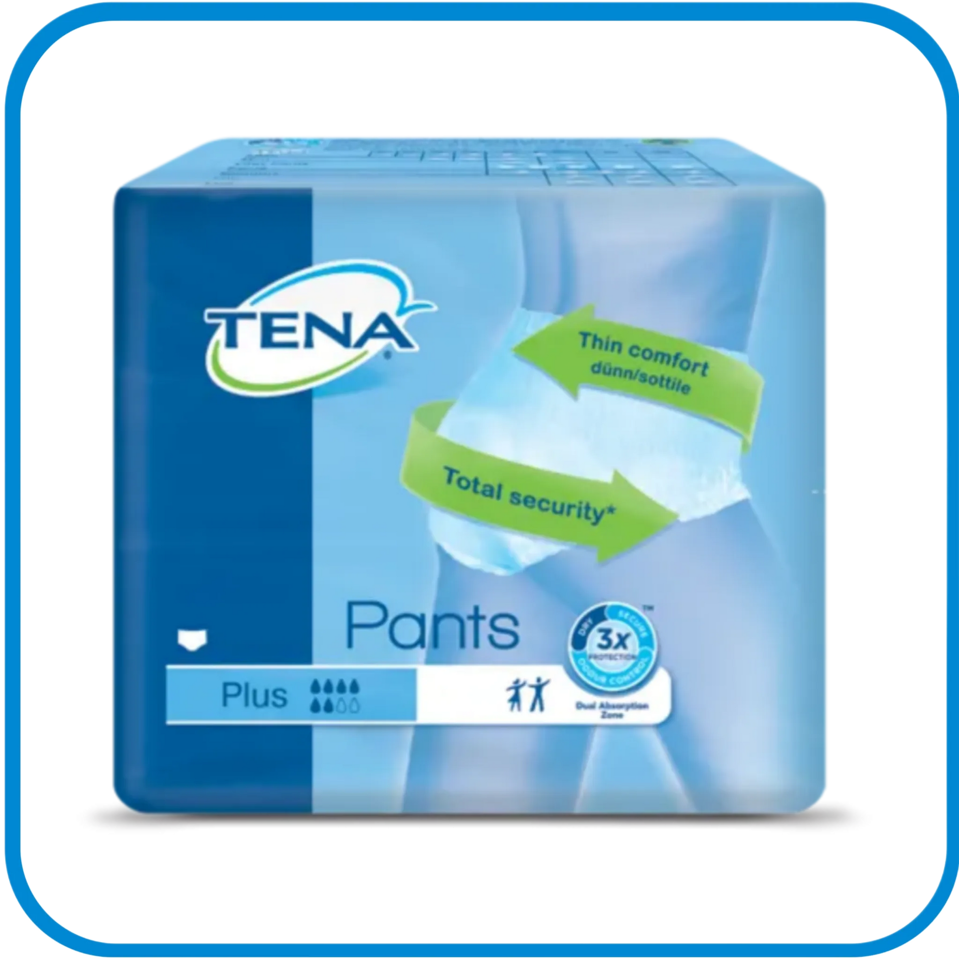 Tena - Pants Plus - Mutandina Assorbente Per Incontinenza - L&G Sport e Benessere