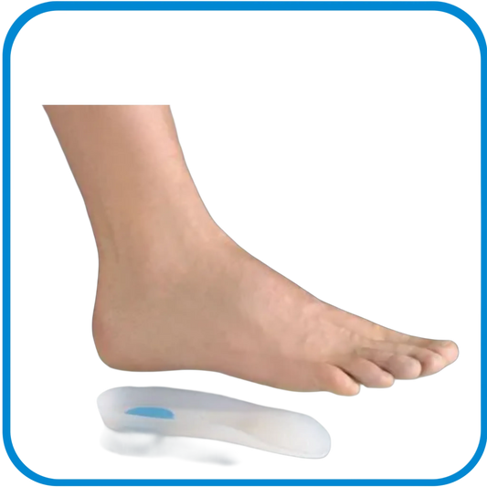 Mezza Soletta Metaplantare In Silicone Con Scarico Calcaneare - L&G Sport e Benessere