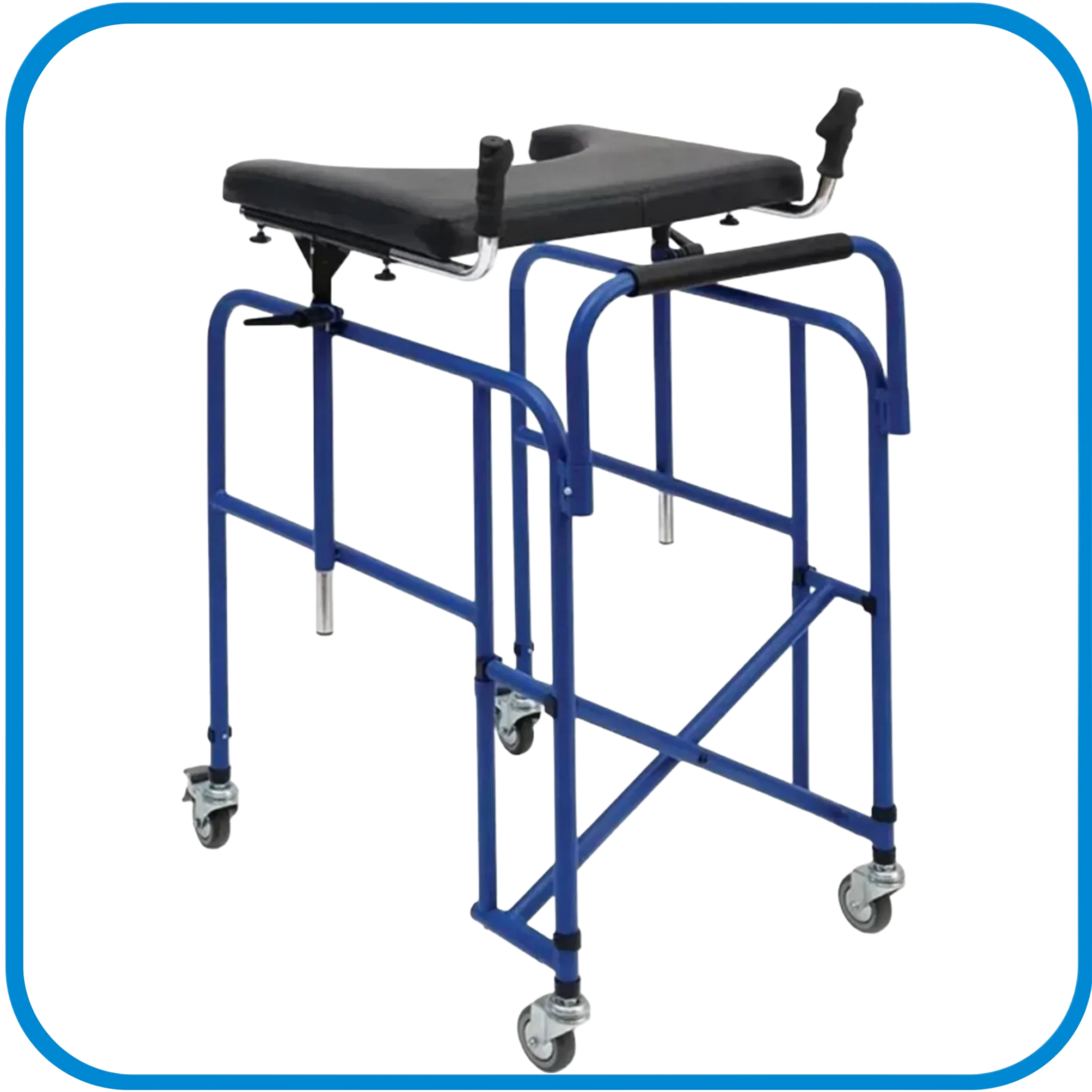 Deambulatore Ascellare Con Appoggio Regolabile In Altezza - L&G Sport e Benessere