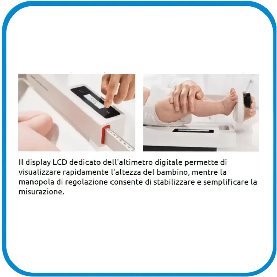 Misuratore Digitale Di Altezza Neonato, Per Modelli 376I E 376 - L&G Sport e Benessere