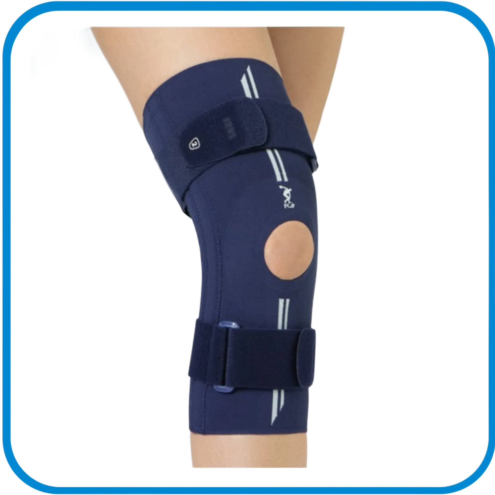 Ginocchiera Traspirante Chiusa Con Snodo Policentrico - L&G Sport e Benessere