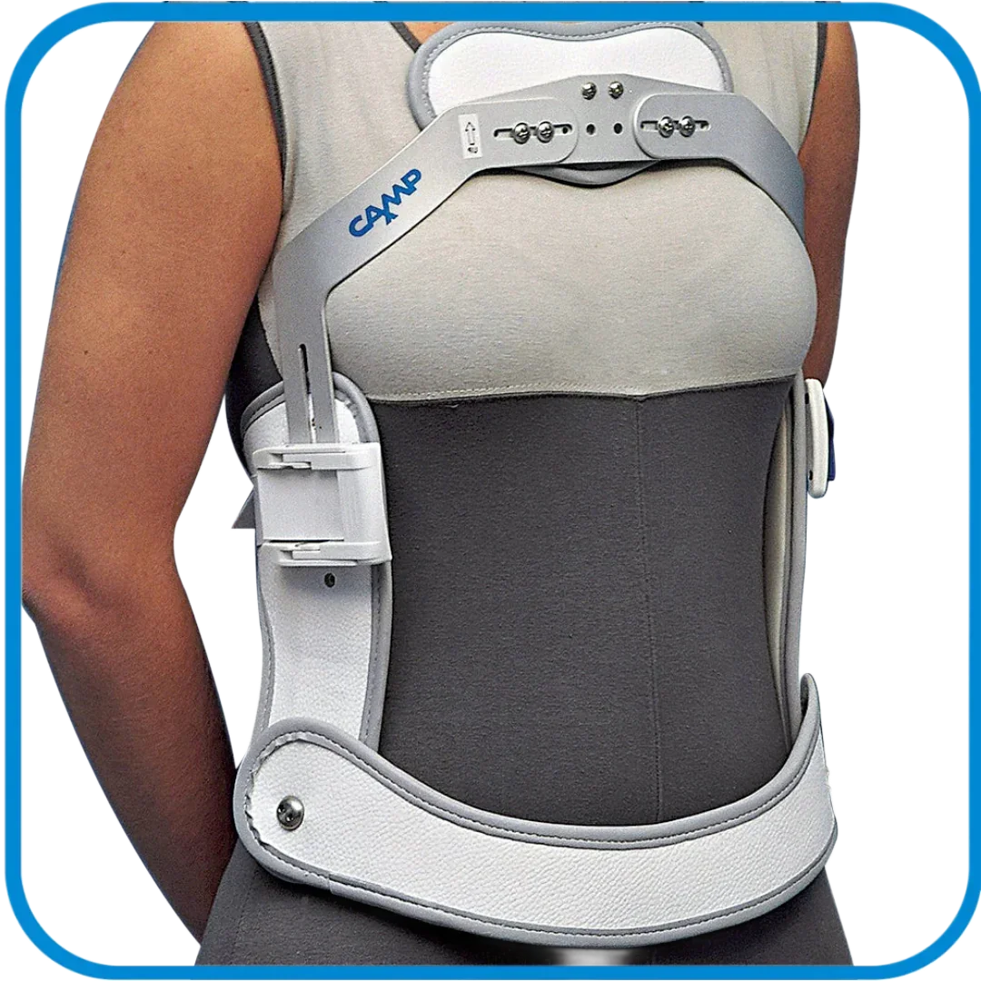 C35 Basic Busto Iperestensore A 3 Punti - L&G Sport e Benessere