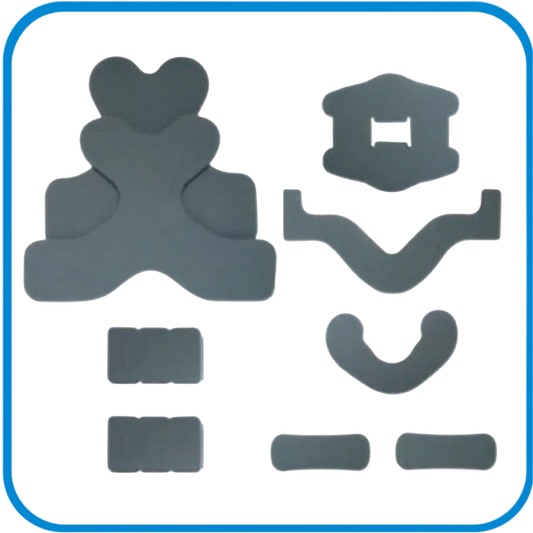 Set Di Imbottiture Di Ricambio Per Immobilizzatore C.T.O. Tech. - L&G Sport e Benessere