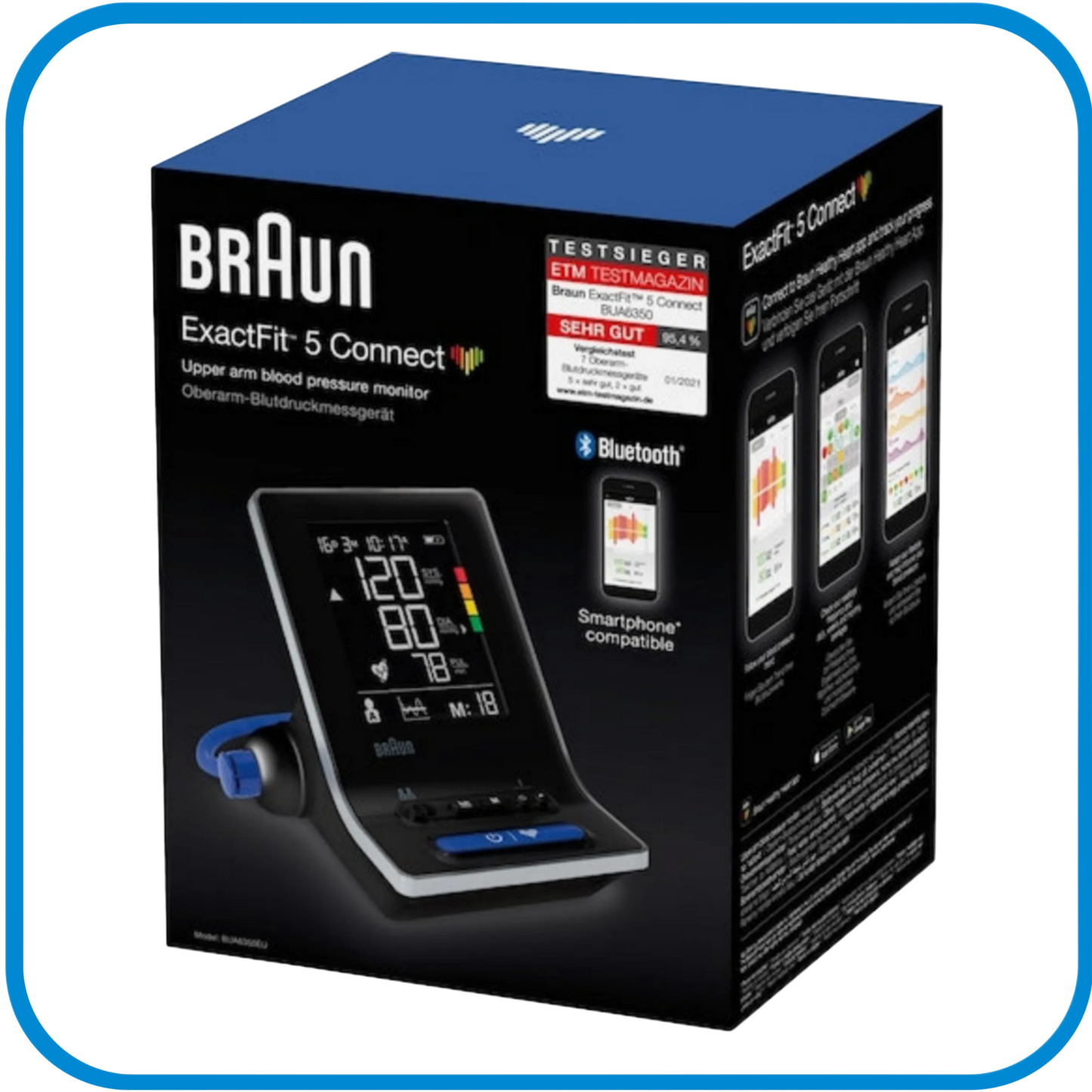 Misuratore Di Pressione Bluetooth Braun - L&G Sport e Benessere