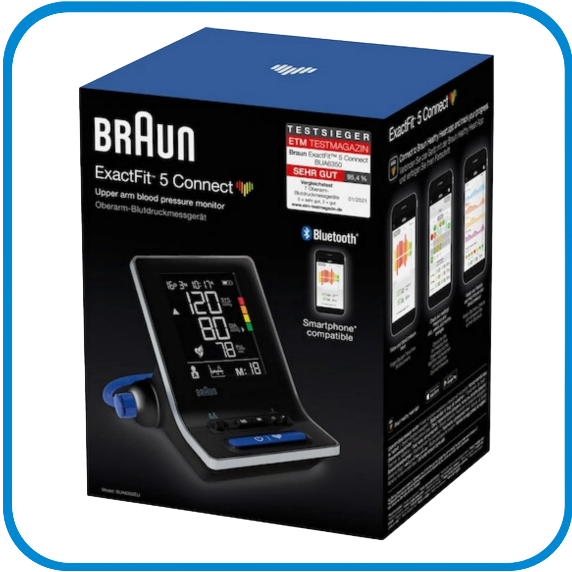 Misuratore Di Pressione Bluetooth Braun - L&G Sport e Benessere