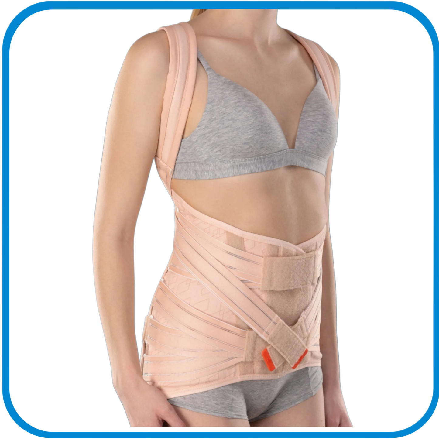 Busto Con Spallacci Donna Con Tiranti In Elastico - L&G Sport e Benessere