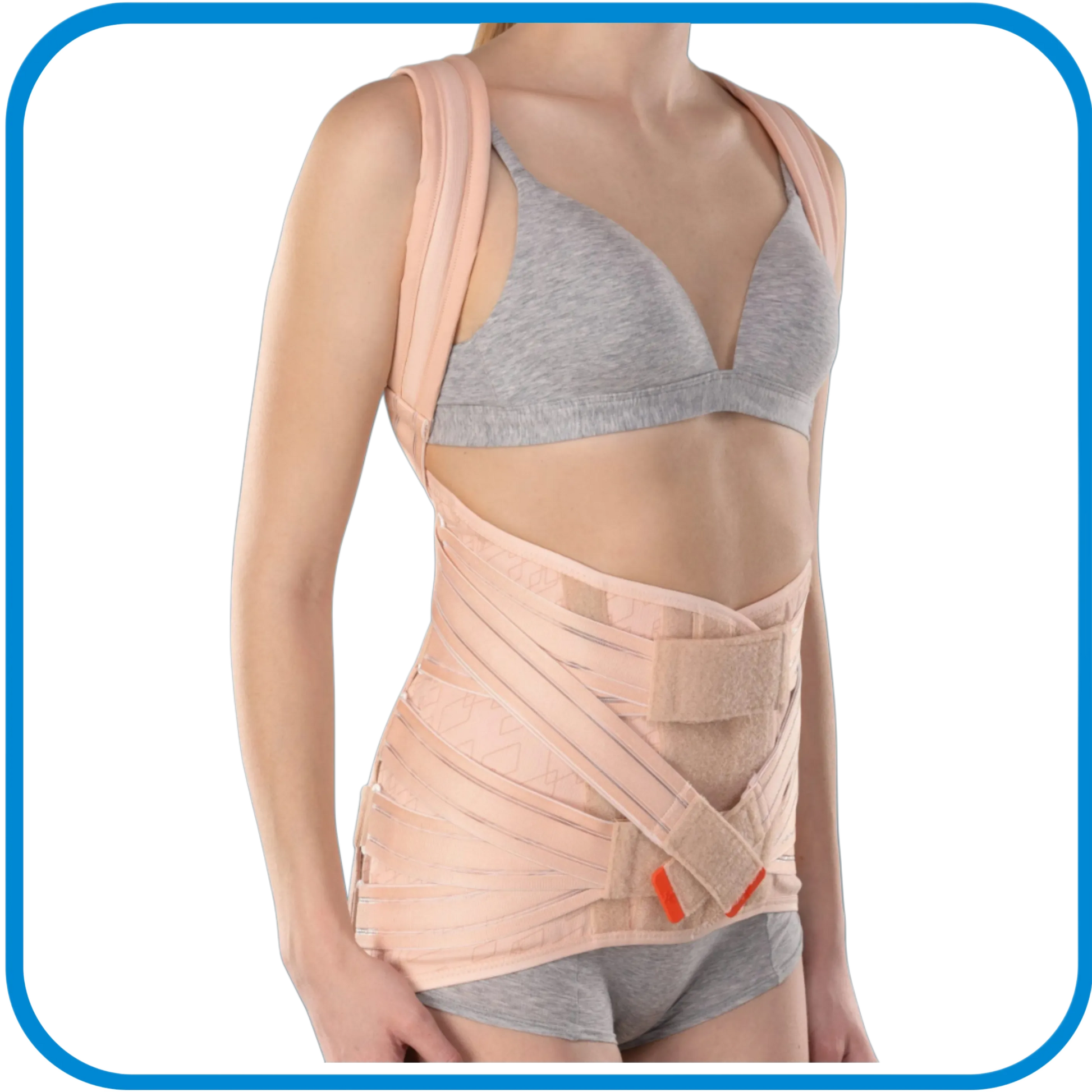 Busto Con Spallacci Donna Con Tiranti In Elastico - L&G Sport e Benessere