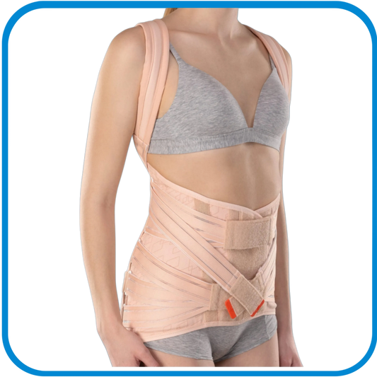 Busto Con Spallacci Donna Con Tiranti In Elastico - L&G Sport e Benessere