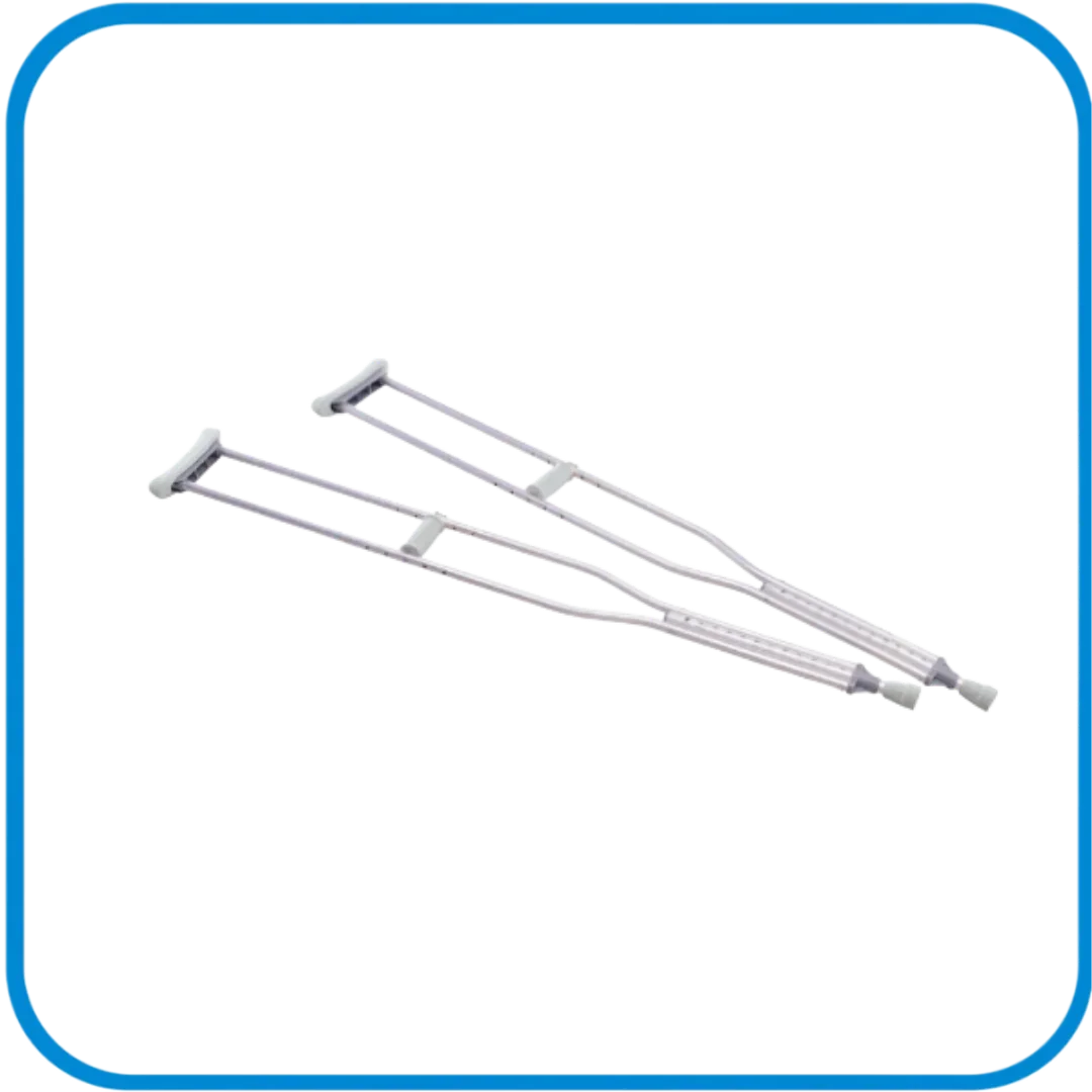 Stampelle Sottoascellari Alluminio Anodizzato Adulti Rp710 - L&G Sport e Benessere
