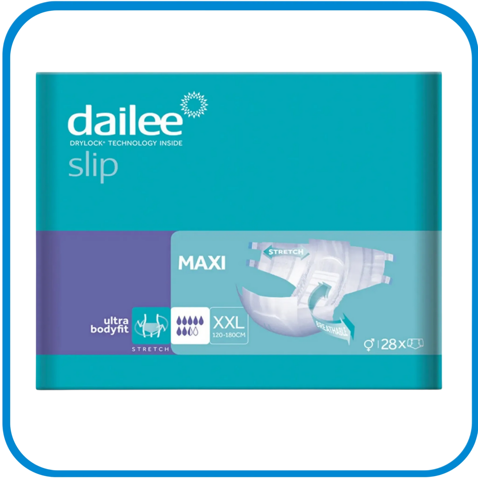 Dailee Slip Maxi - Pannolone Per Anziani - 28Pz - L&G Sport e Benessere