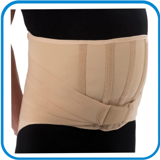 2134 Elcross Lux Corsetto Semirigido Lombosacrale Per Addome Pendulo - L&G Sport e Benessere