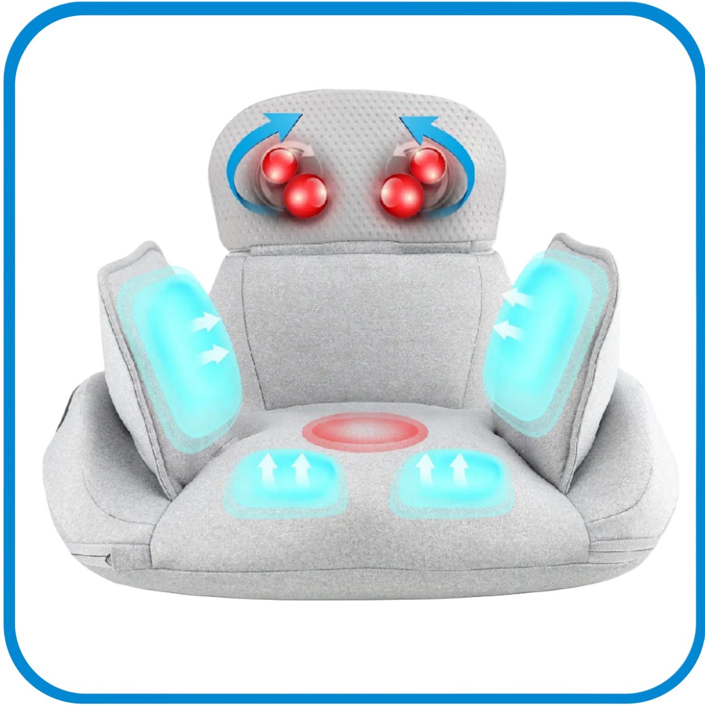 Cuscino Elettrico Massaggiante Cervicale Lombare - L&G Sport e Benessere