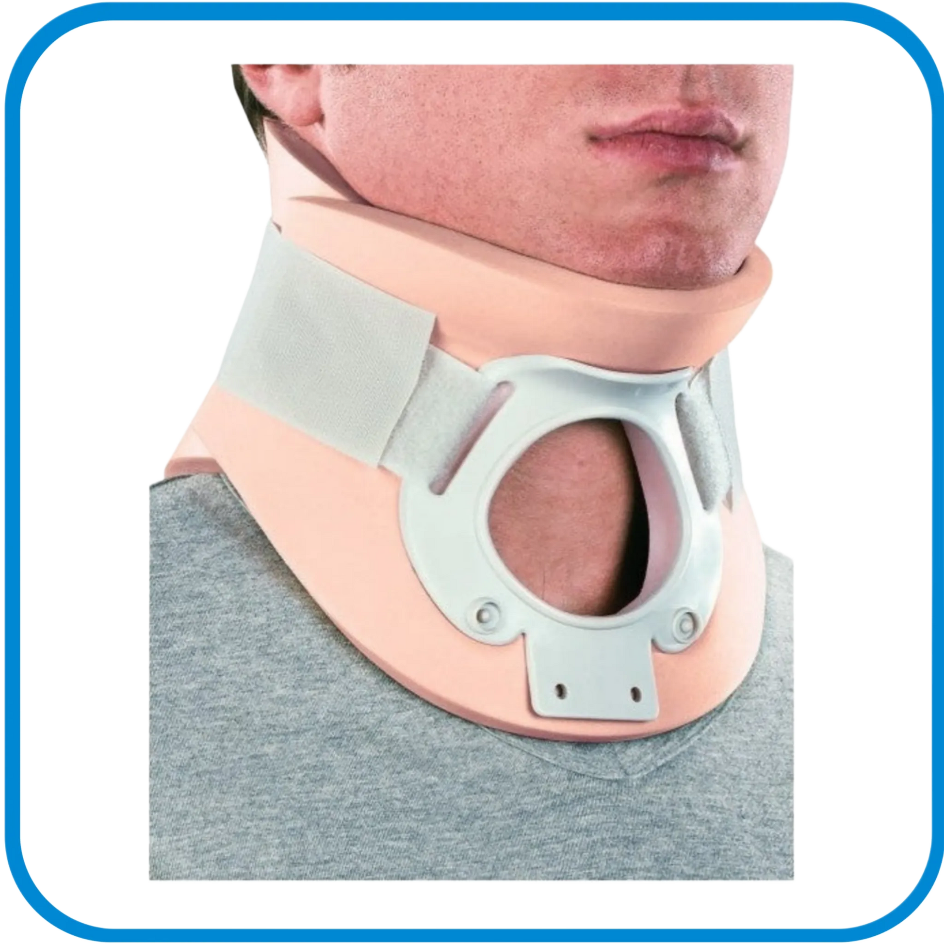 Collare Cervicale Bivalva Con Foro Tracheale - L&G Sport e Benessere