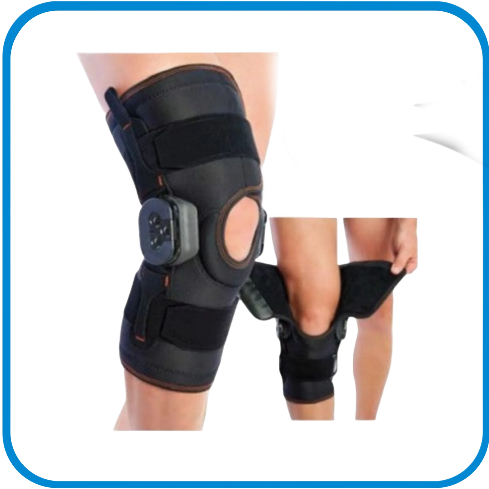 Ginocchiera Armata Aperta Con Snodo Regolabile - L&G Sport e Benessere