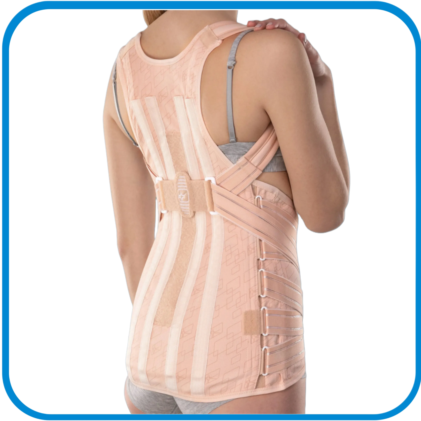 Busto Con Spallacci Donna Con Tiranti In Elastico - L&G Sport e Benessere