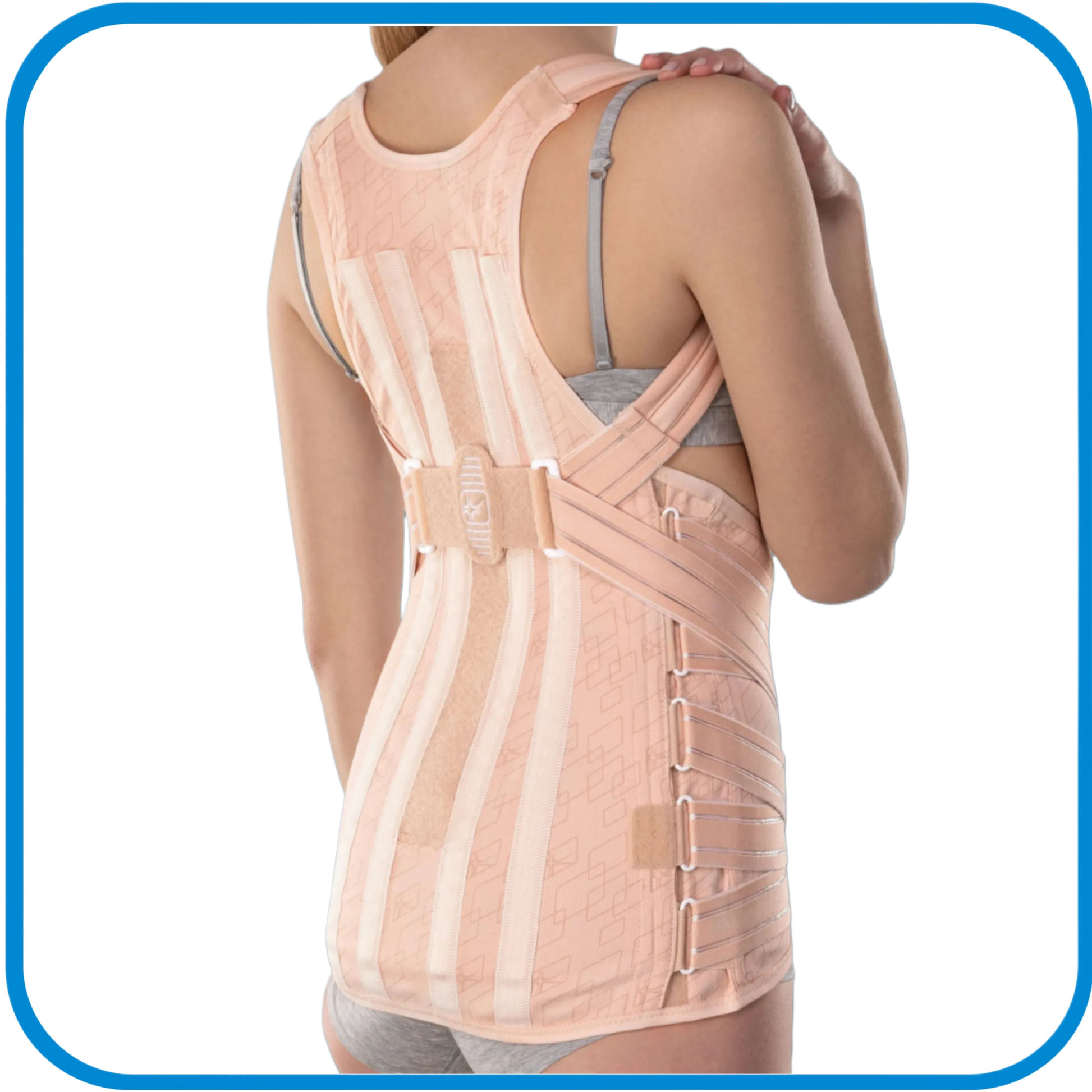 Busto Con Spallacci Donna Con Tiranti In Elastico - L&G Sport e Benessere