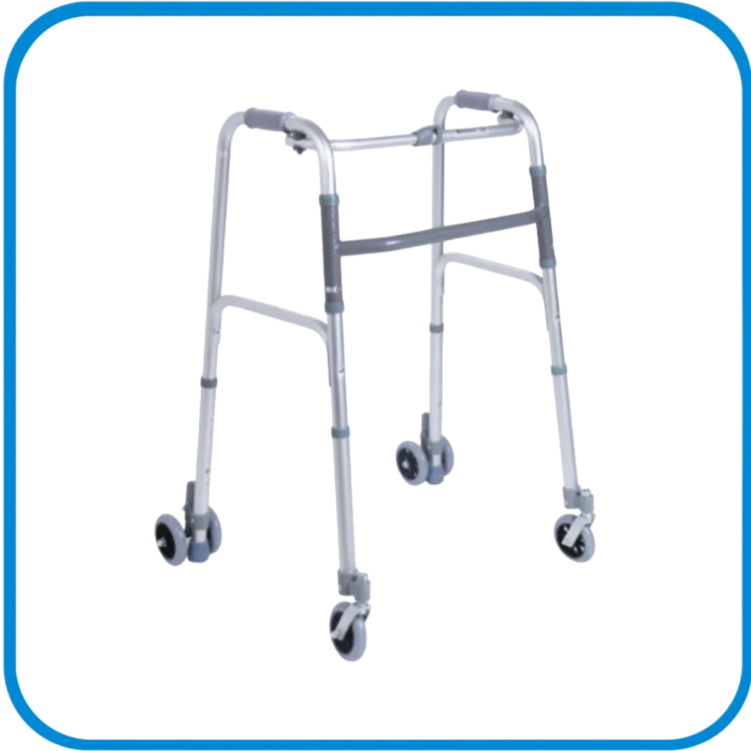 Deambulatore 2 Ruote Gemellate 2 Pir. Rp743 - L&G Sport e Benessere