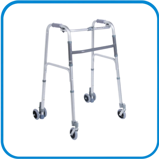 Deambulatore 2 Ruote Gemellate 2 Pir. Rp743 - L&G Sport e Benessere