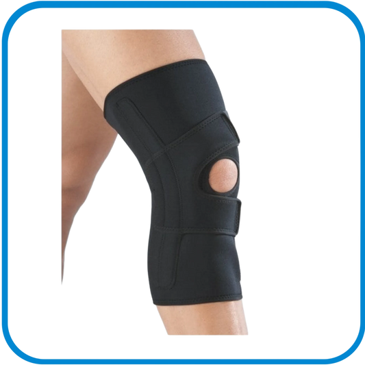 Ginocchiera In Neoprene Con Stabilizzatore Laterale A "J" - L&G Sport e Benessere