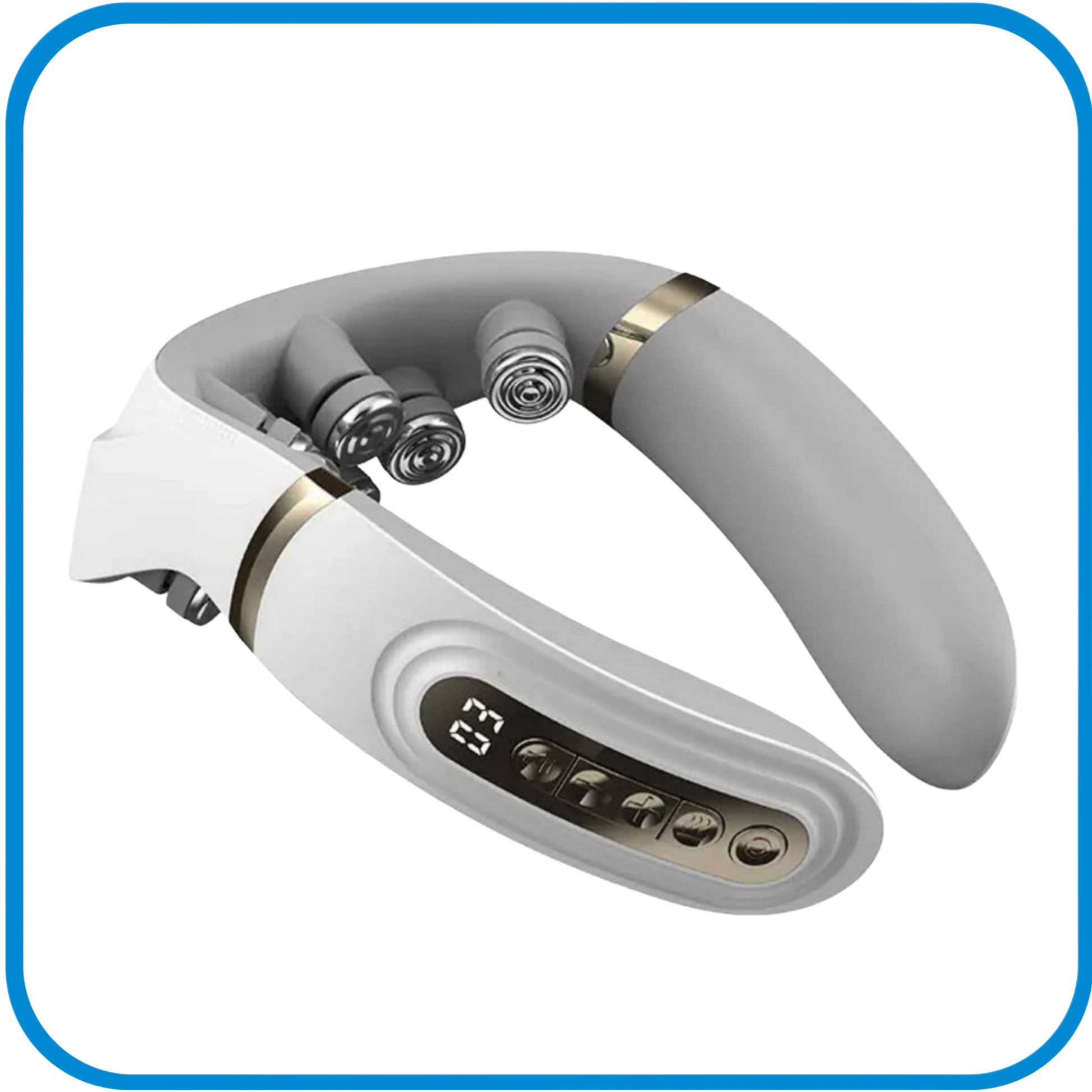 Massaggiatore Collo Riscaldato Senza Fili - L&G Sport e Benessere