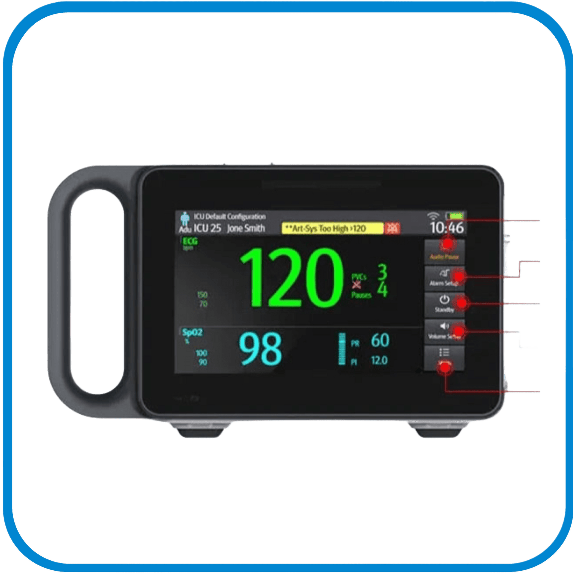 Strumento Monitoraggio Parametri Vitali - L&G Sport e Benessere 