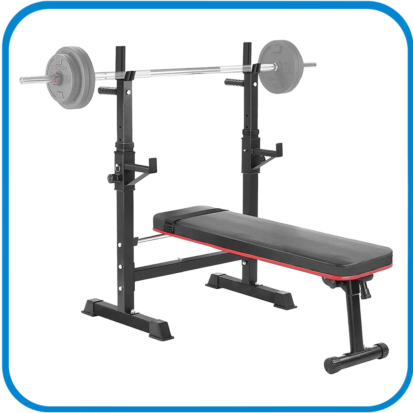 Panca Piana Altezza Regolabile (200KG) - L&G Sport e Benessere 