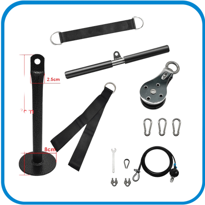 Kit Completo Cavi Allenamento Bicipiti e Tricipiti - L&G Sport e Benessere 