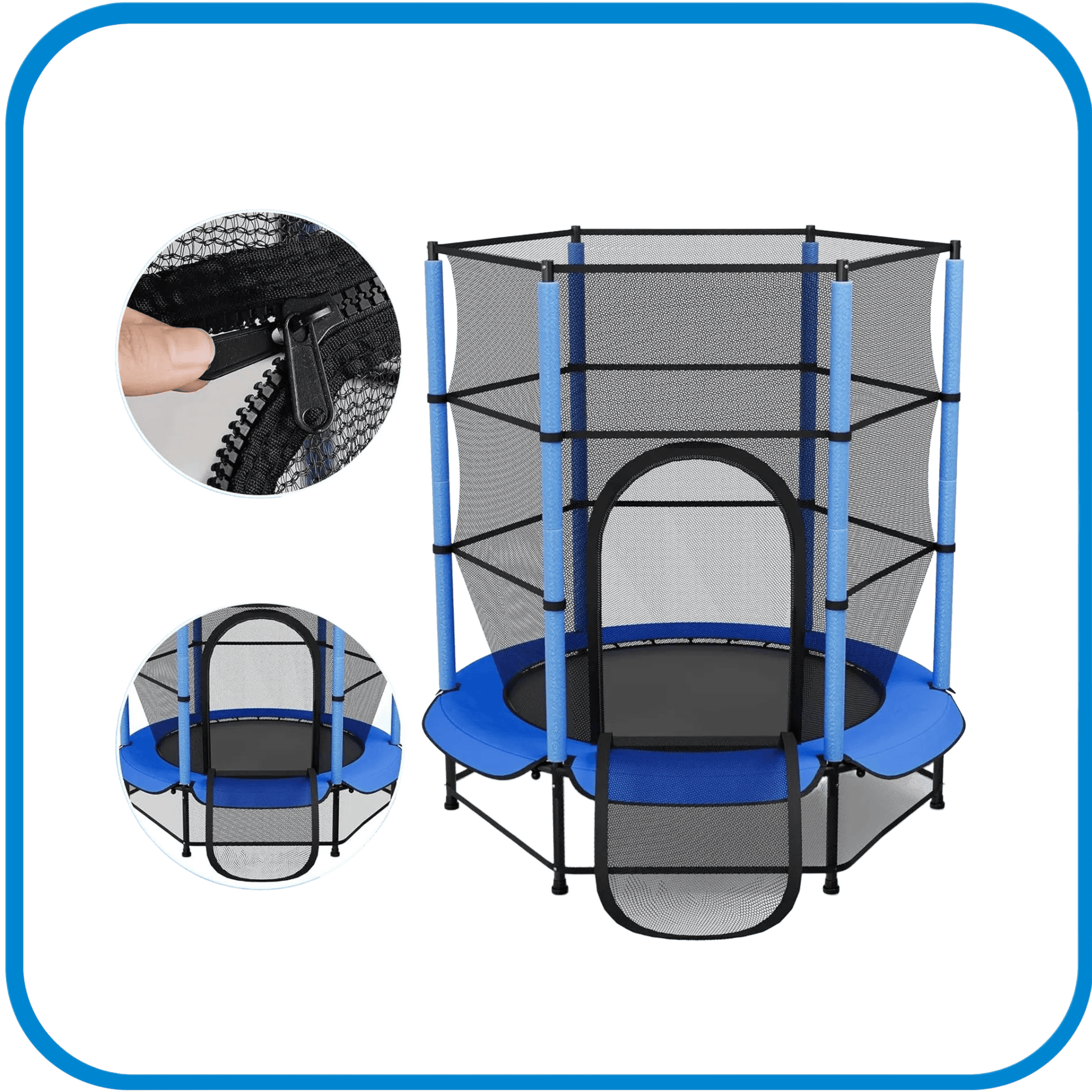 Trampolino Bambini 140Cm - L&G Sport e Benessere 