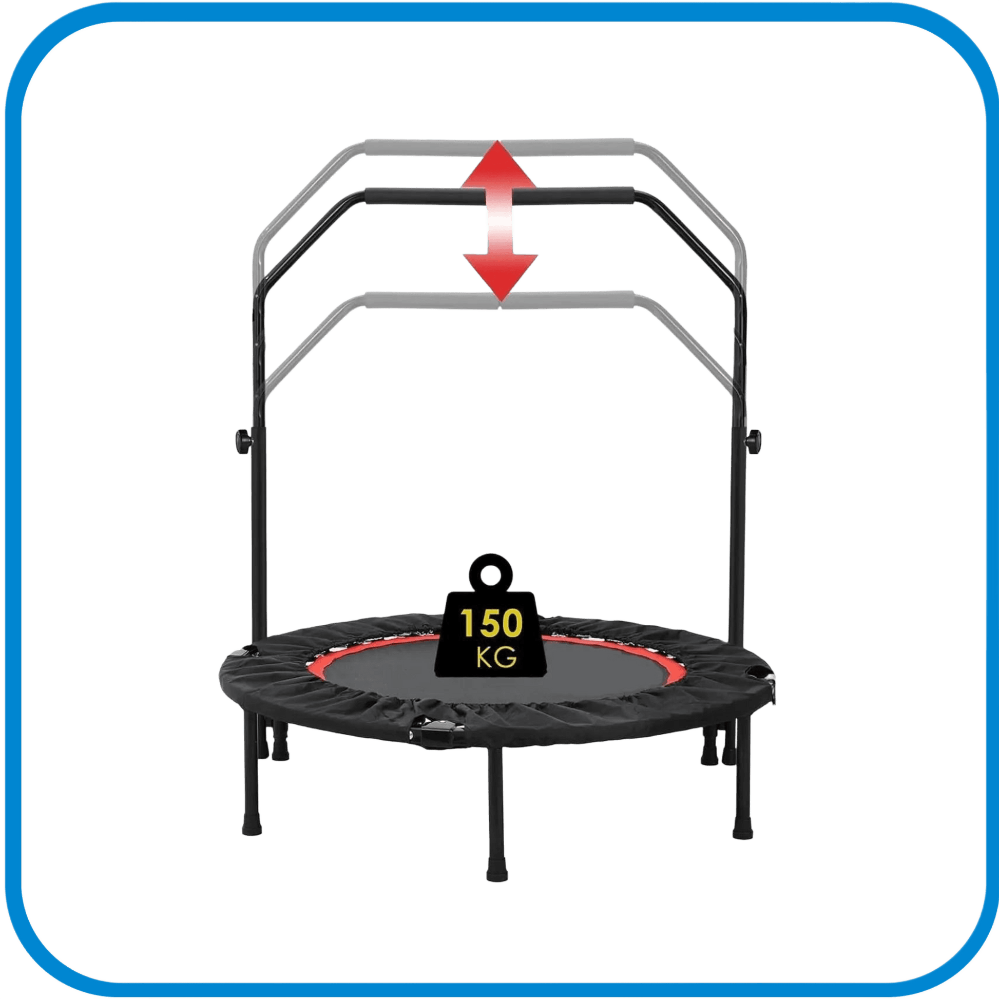 Trampolino Per Esercizi Sportivo Regolabile - L&G Sport e Benessere 