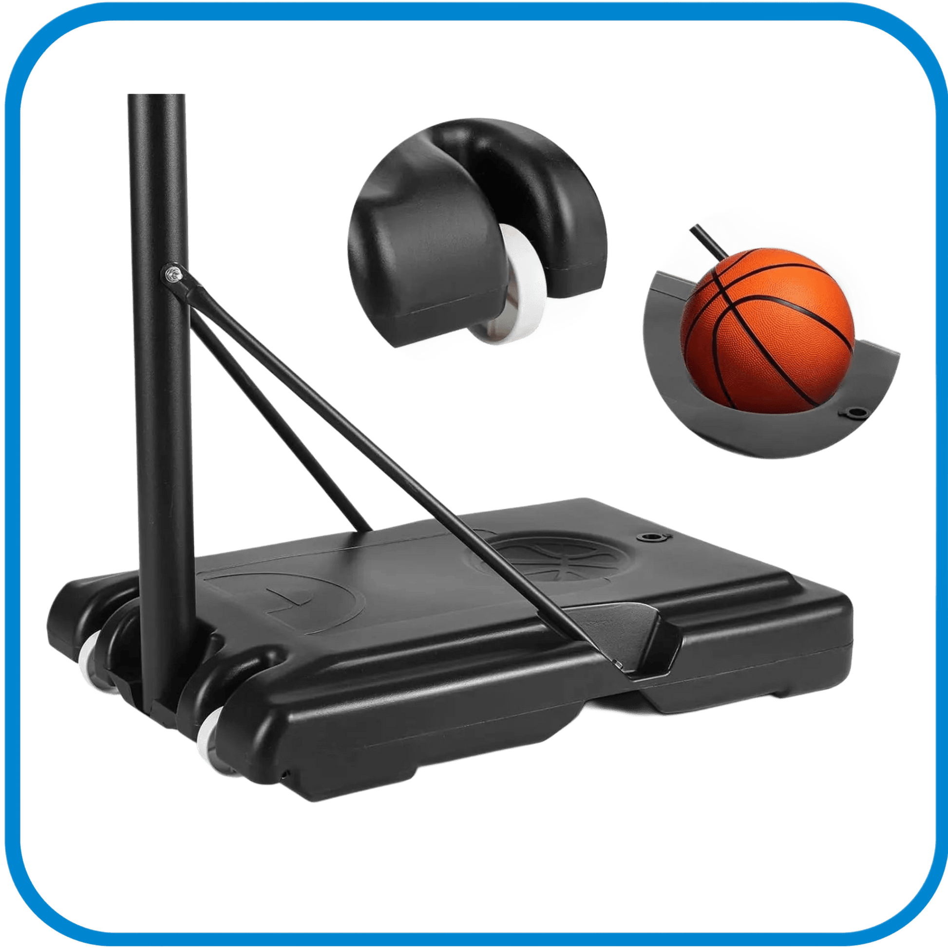 Canestro Da Basket Da 135 a 305 Cm - L&G Sport e Benessere 