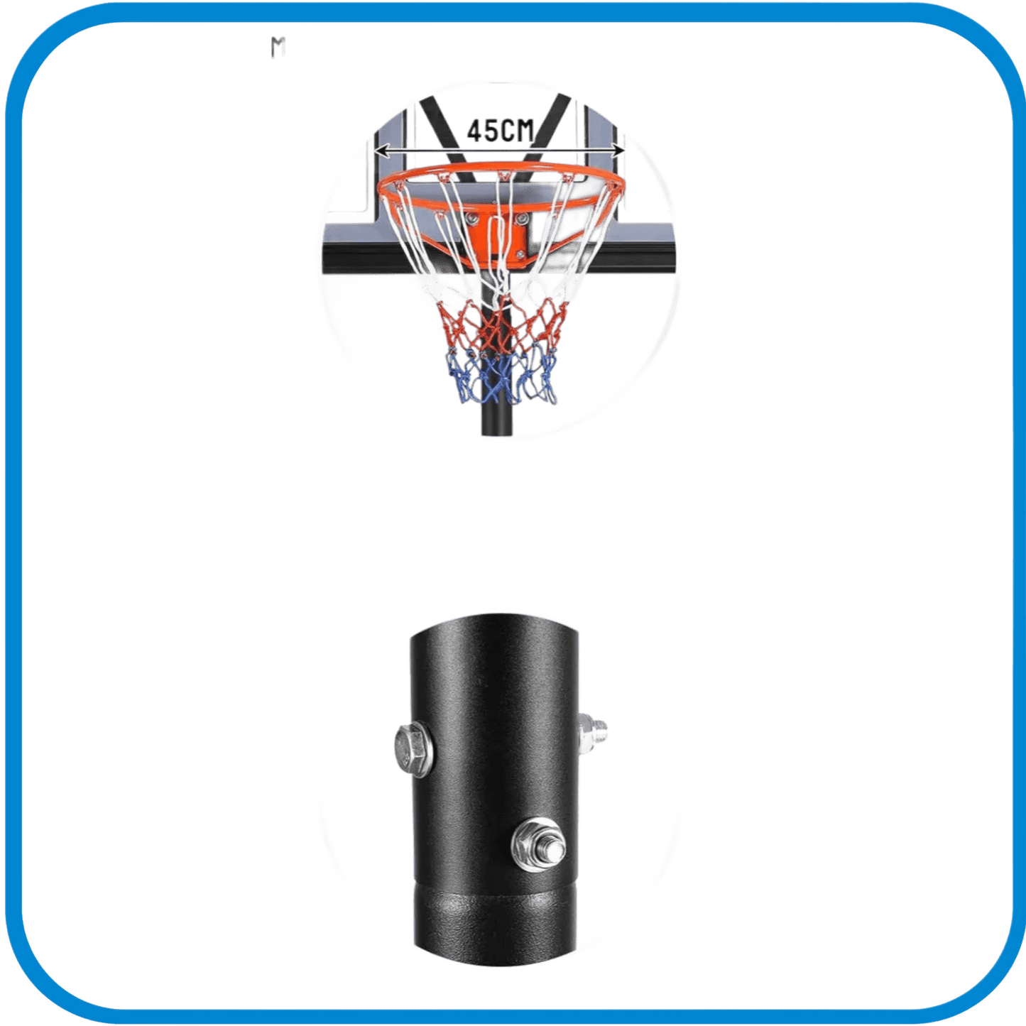 Canestro Da Basket Da 135 a 305 Cm - L&G Sport e Benessere 