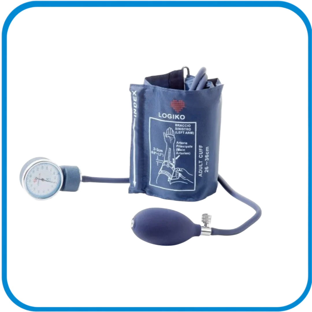 Misuratore Di Pressione Ad Aneoride Latex Free Logiko Dm330 - L&G Sport e Benessere 