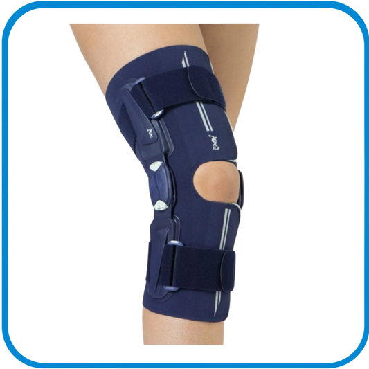 Ginocchiera Traspirante Lunga Con Snodo Physioglide® - L&G Sport e Benessere 