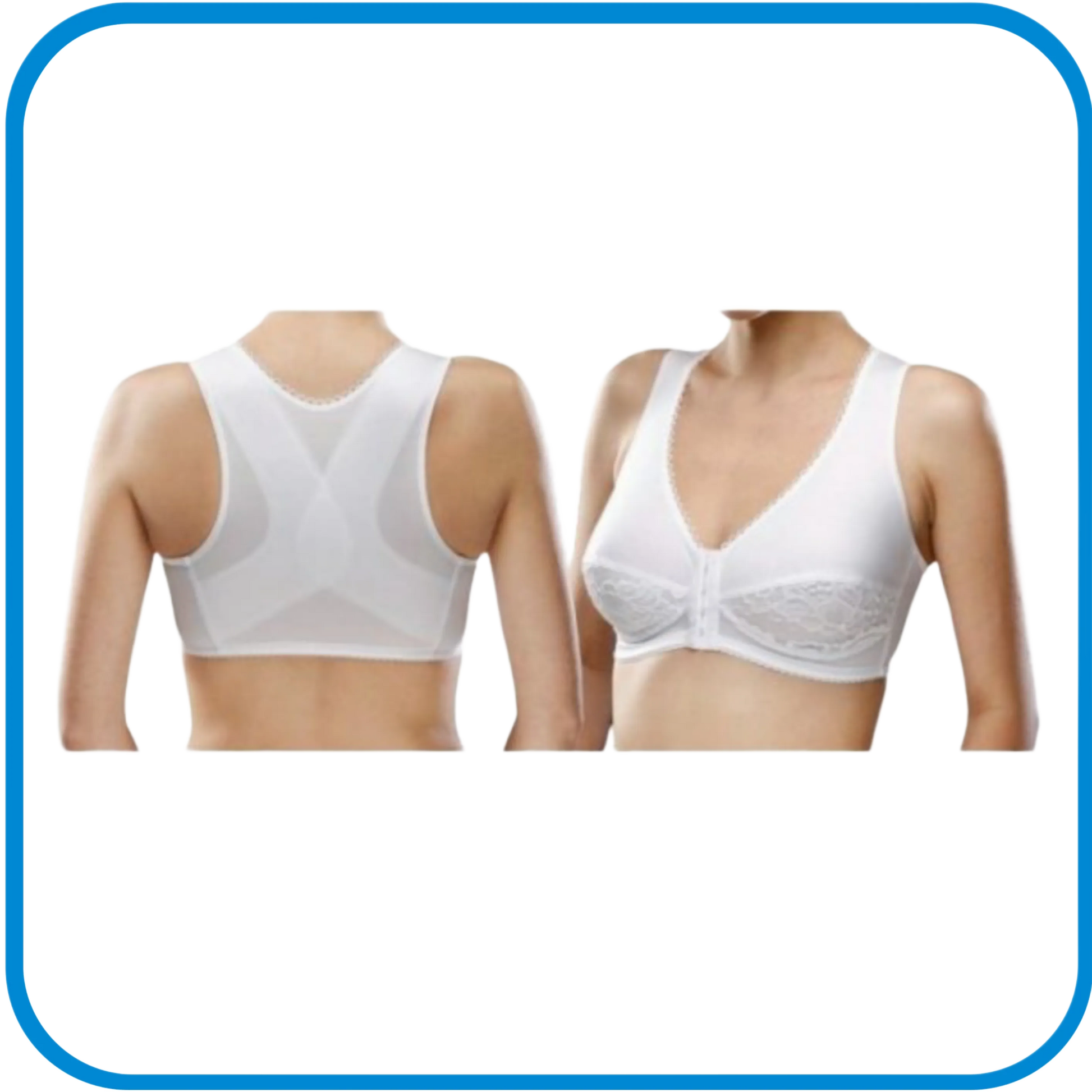 Reggiseno Raddrizzaspalle COPPA B-C BIANCO - Main Image