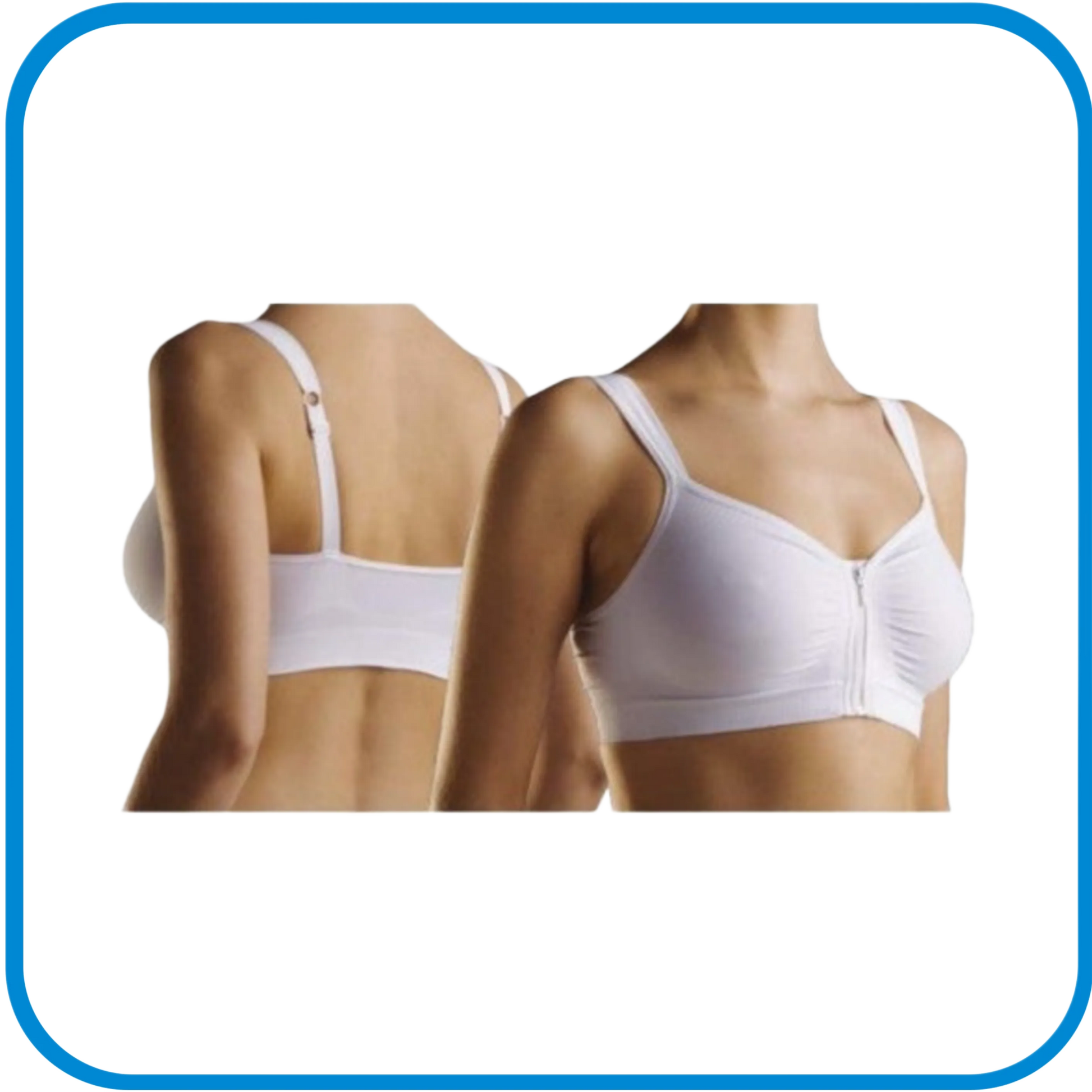 Reggiseno Post Operatorio Con Zip Frontale - L&G Sport e Benessere 