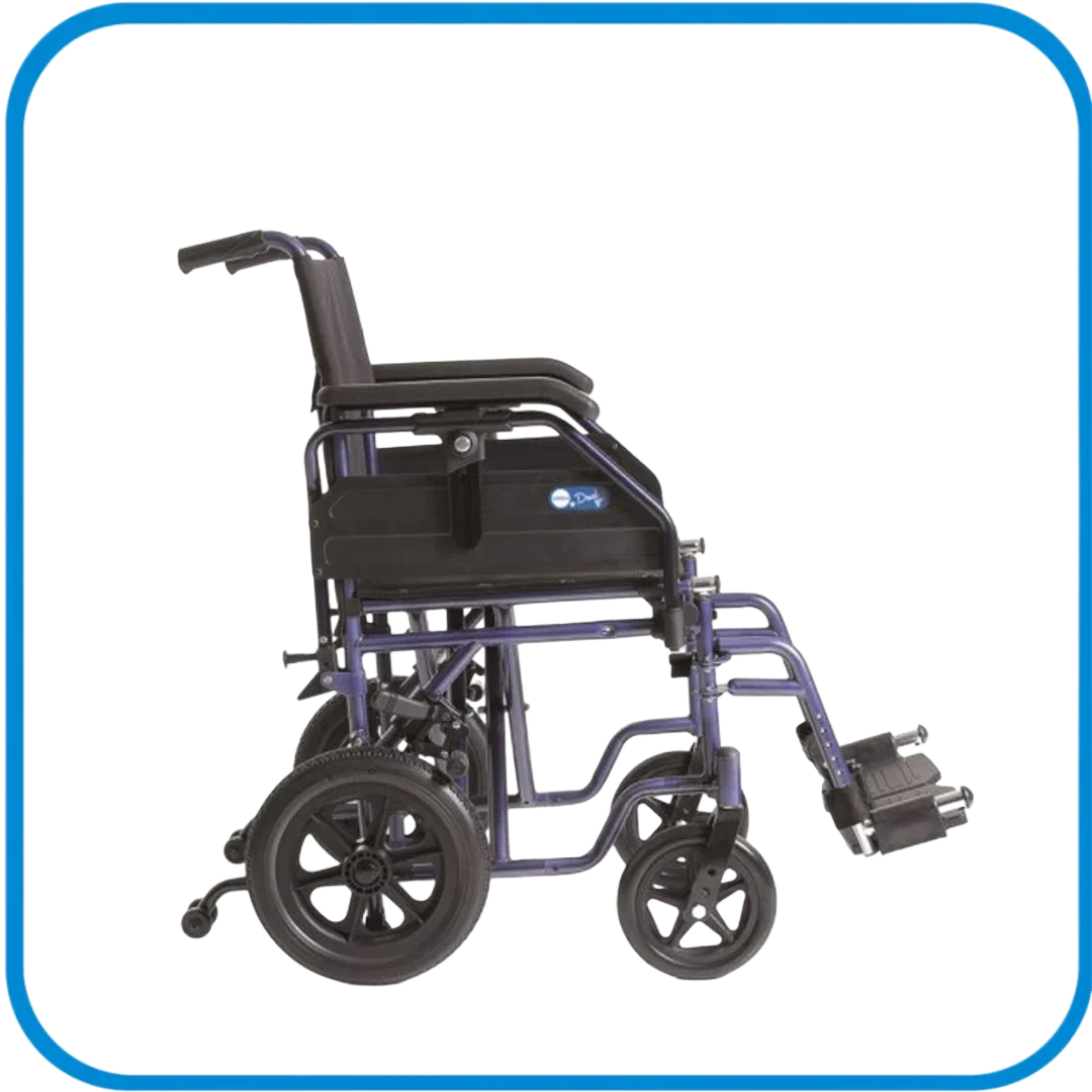Carrozzina Da Transito Pieghevole Dual Go – Cp205 - L&G Sport e Benessere 
