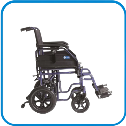 Carrozzina Da Transito Pieghevole Dual Go – Cp205 - L&G Sport e Benessere 