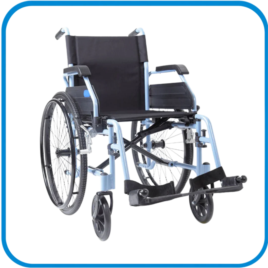 Carrozzina Leggera Pieghevole Autospinta Cp770 - L&G Sport e Benessere 