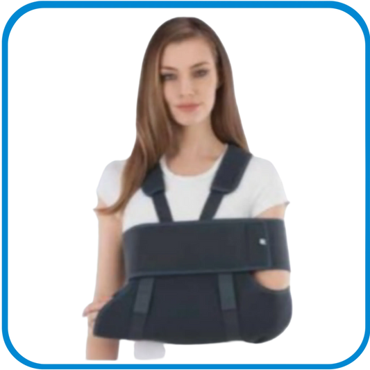 Immobilizzatore Braccio E Spalla Con Gomito Chiuso In Tessuto Grippante - L&G Sport e Benessere 