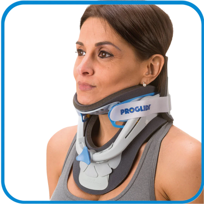 Proglide Tutore Cervicale Bivalve Regolabile Appoggio Sternale Pg174 - L&G Sport e Benessere 