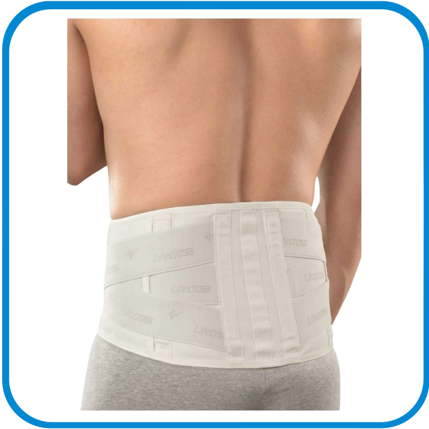 Busto Ortopedico Elastico Ribassato - Lite Cross 93 - L&G Sport e Benessere 