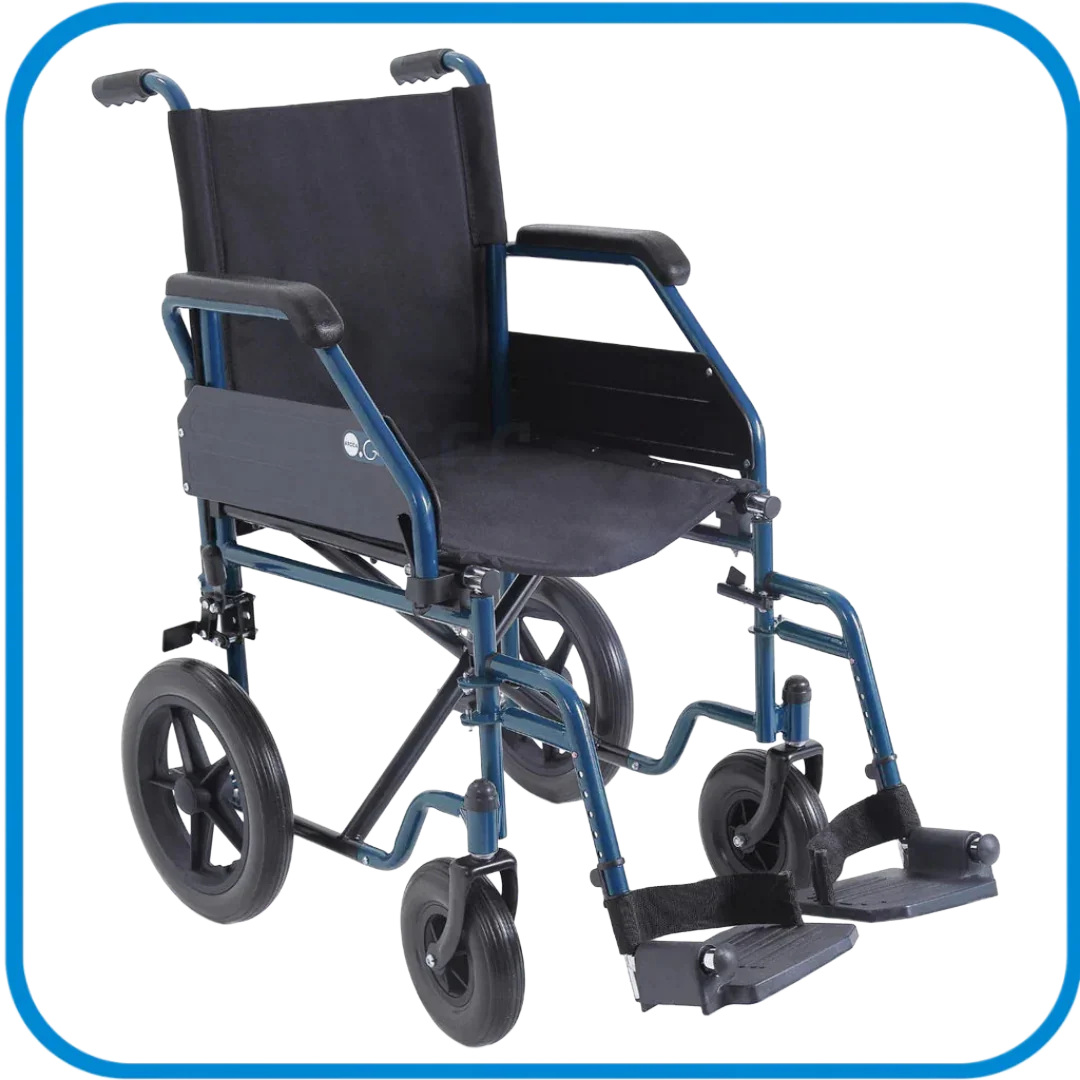 Carrozzina Pieghevole A Spinta Da Transito Cp500 - L&G Sport e Benessere 