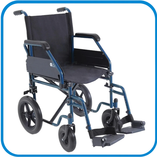 Carrozzina Pieghevole A Spinta Da Transito Cp500 - L&G Sport e Benessere 