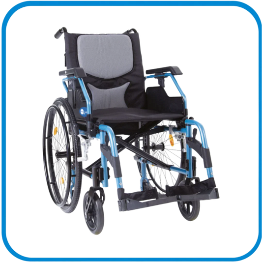 Carrozzina Leggera Pieghevole Autospinta Helios Pro Cp790 - L&G Sport e Benessere 