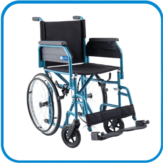 Carrozzina Leggera Pieghevole Ad Autospinta Cp765 - L&G Sport e Benessere 
