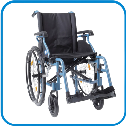 Carrozzina Leggera Pieghevole Autospinta Cp785 - L&G Sport e Benessere 